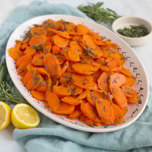 Honey-Lemon Glazed Carrots with Tarragon -image